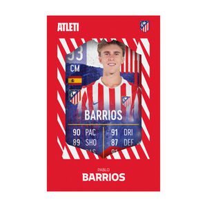 Carta Coleccionable Barrios 25/26